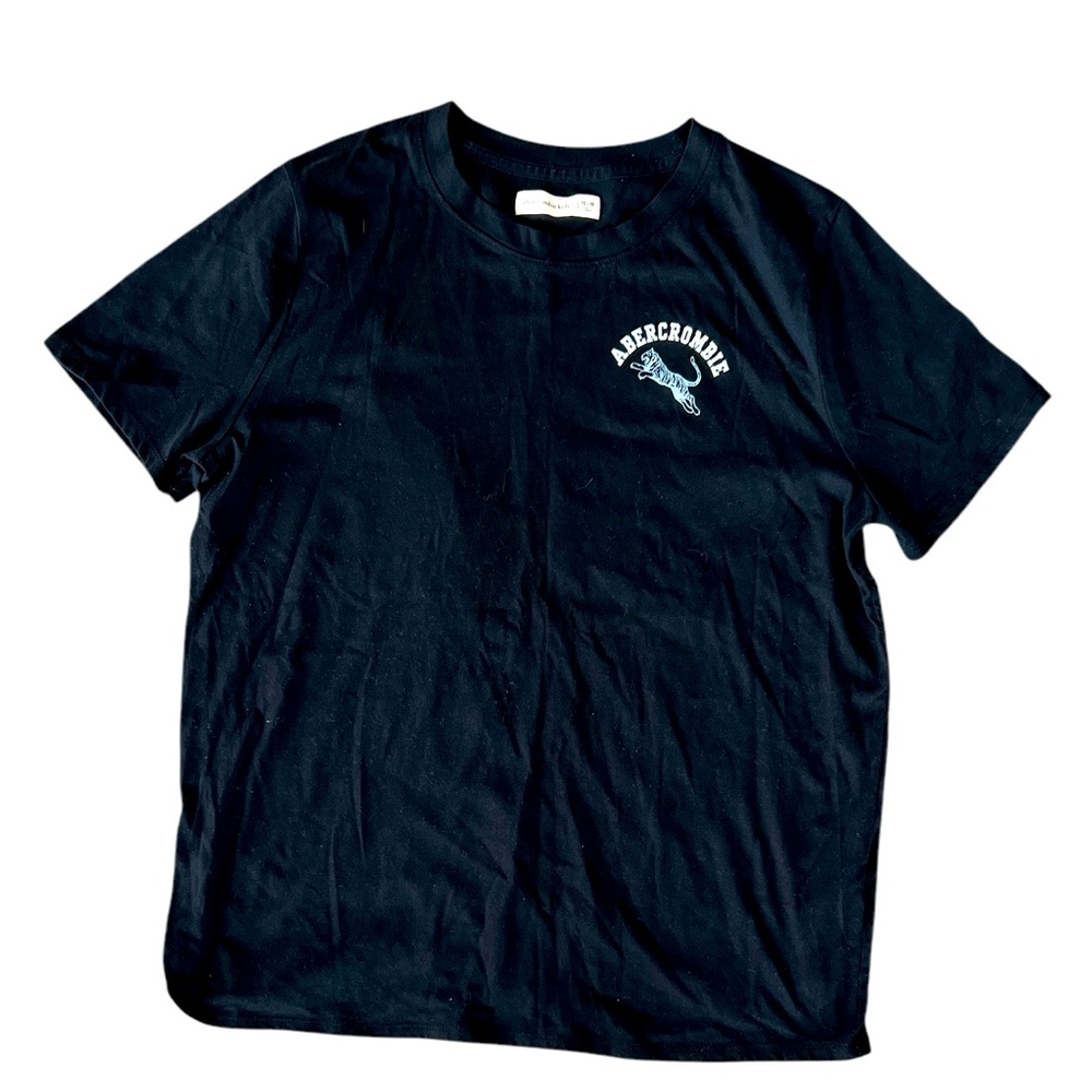 Abercrombie & fitch wildcats black graphic shirt boys Sz 15-16